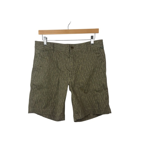 Howler Bros Men’s Clarksville Walk Shorts Olive/Black Size 33 - Picture 2 of 12